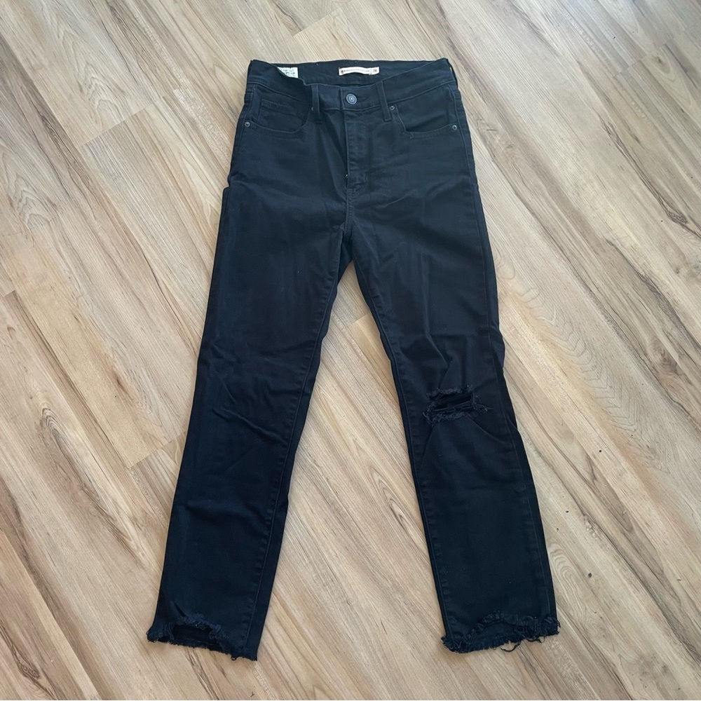 Levi’s 724 High Rise Straight Crop